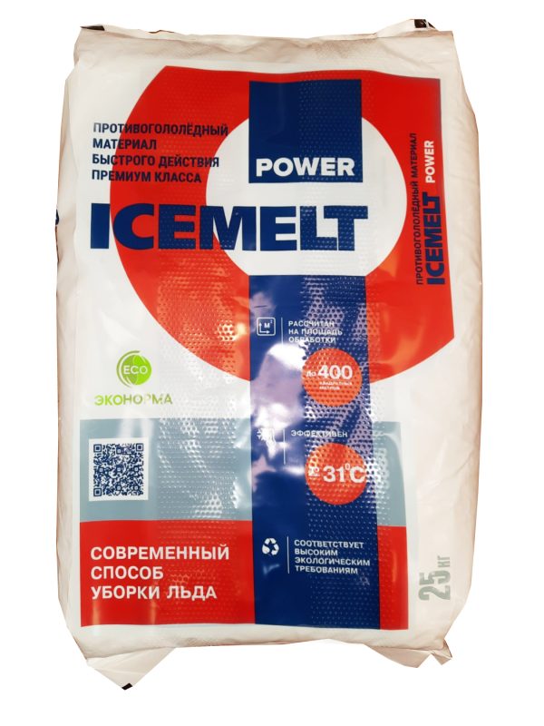 Противогололедный материал ICEMELT (АЙСМЕЛТ) POWER